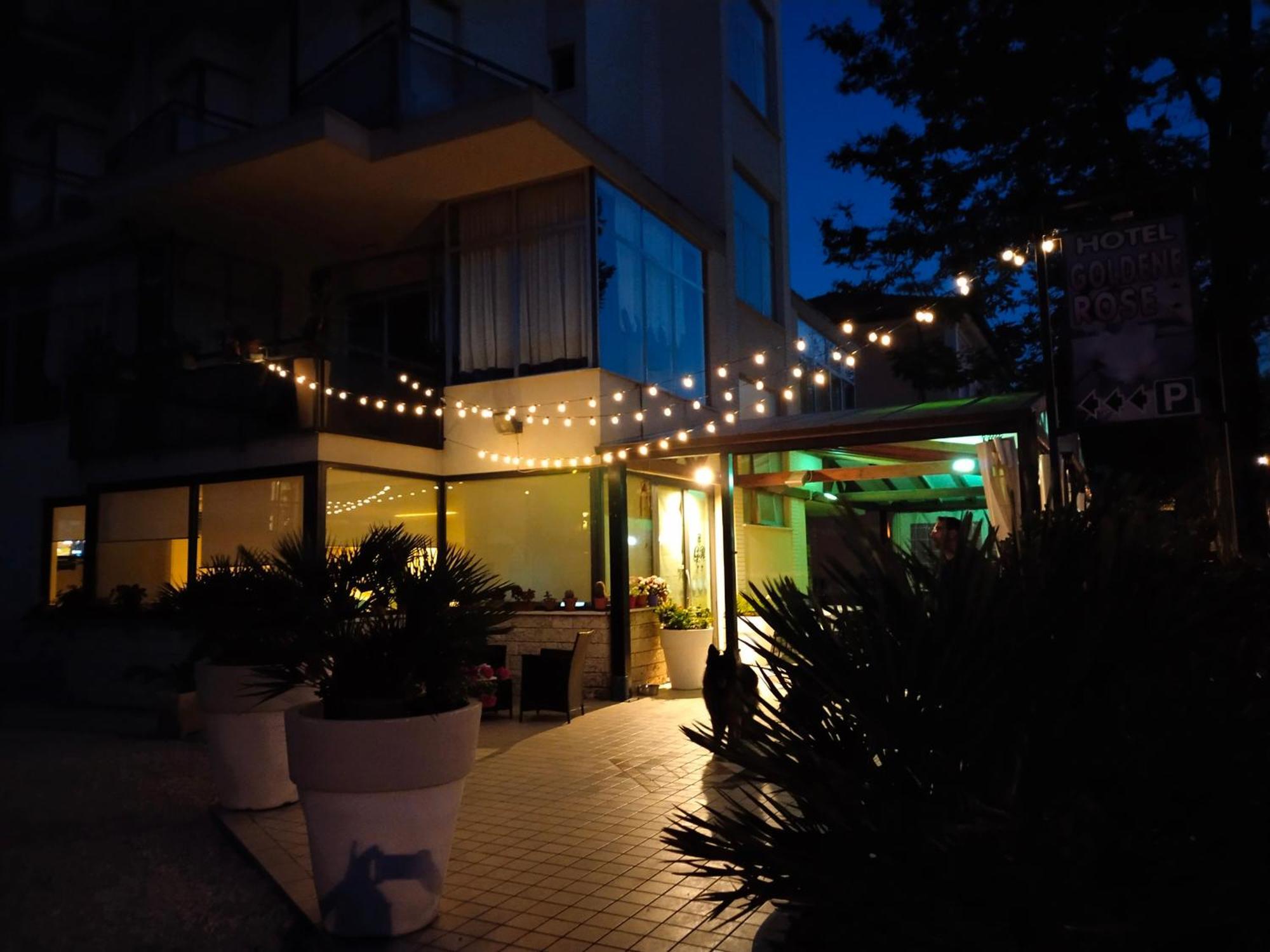 Hotel Goldene Rose Rimini Exteriér fotografie